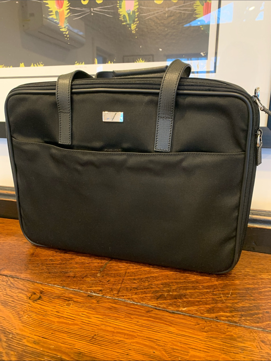 Black Gucci Men's Briefcase Laptop Bag